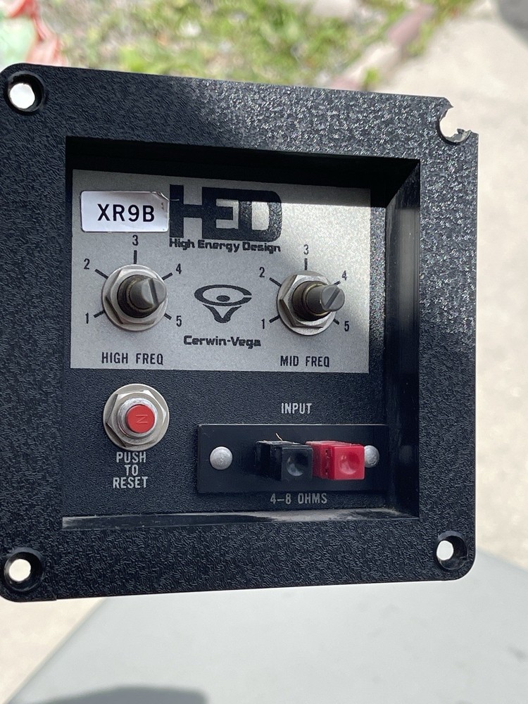 cerwin vega hed-1230 crossovers (pair)