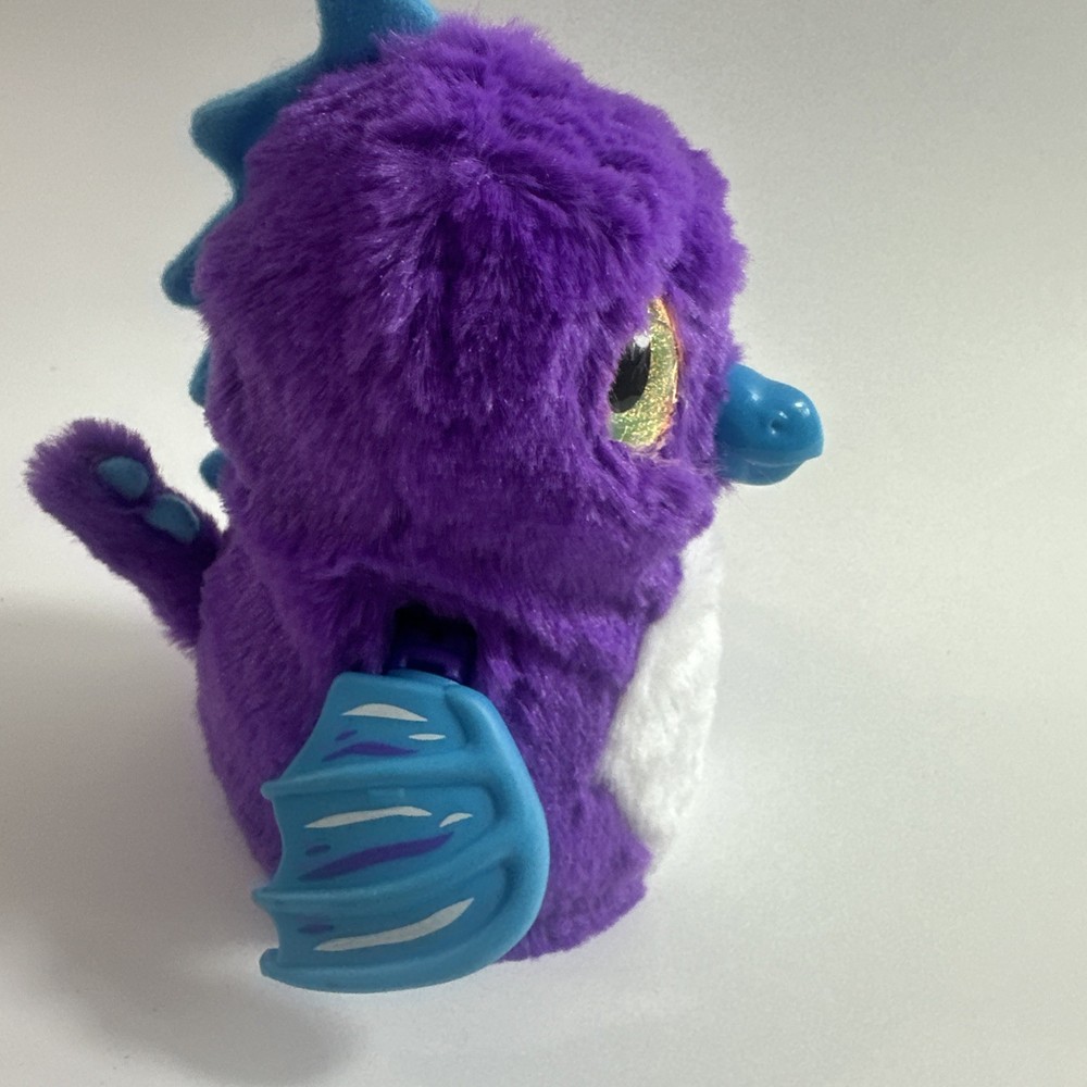 Hatchimals Purple Drangle Dragon Interactive Plush Toy