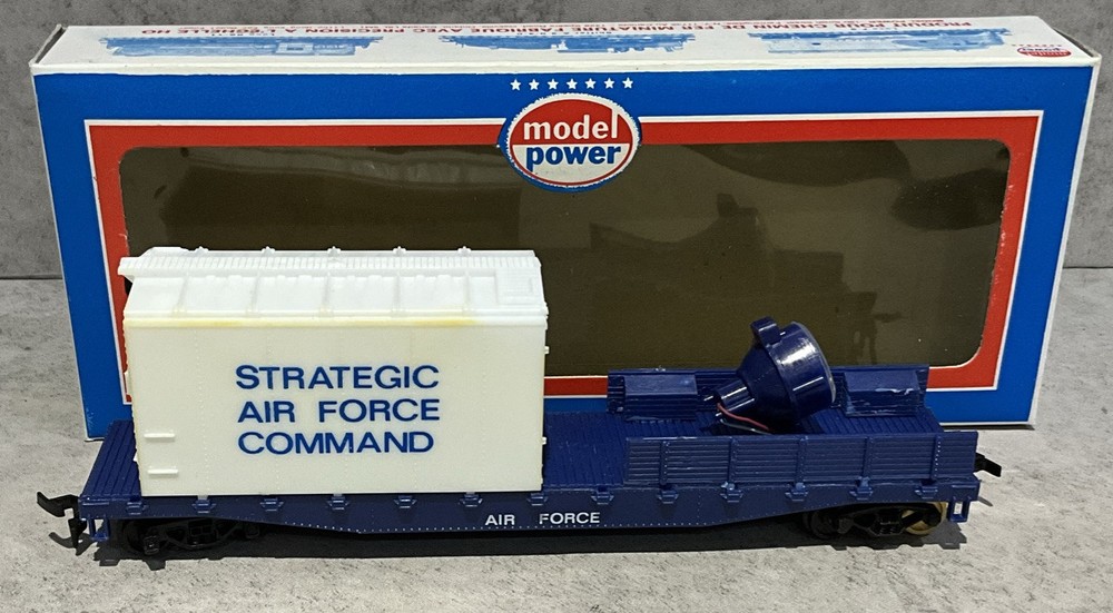 US Air Force Model Power Silver Cloud Train Set HO Scale