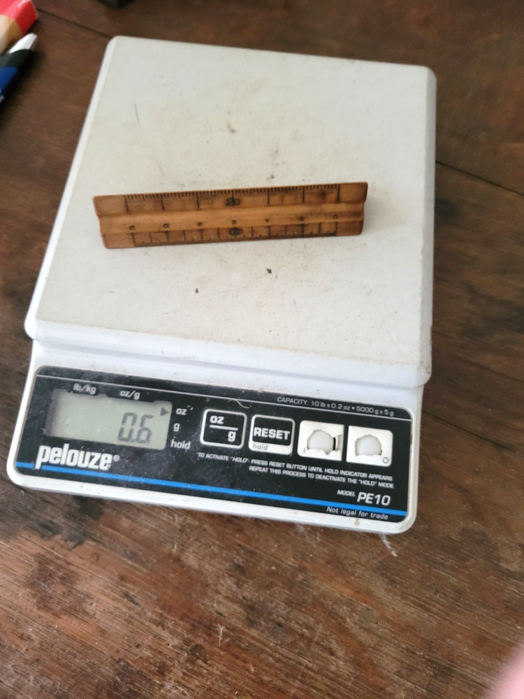 Rare 3-Sided Triangle Drafting Engineers Architect small ruler The blue print Co