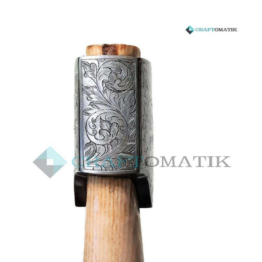 Engraved Axe Garden Axe Hangraviert Cleaver 1045C