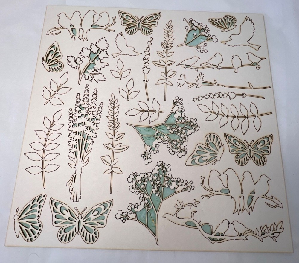 Mintay Chippies Chipboard Decor Elements Nature Set  MT-CHIP2-D30