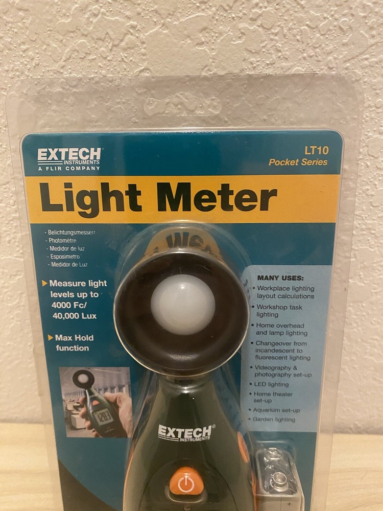 Flir, extech flir light meter LT 10 pocket series