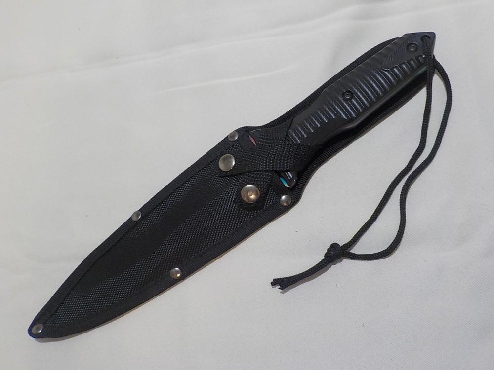 Snake Eye "Rainbow" Foxed Blade Dagger