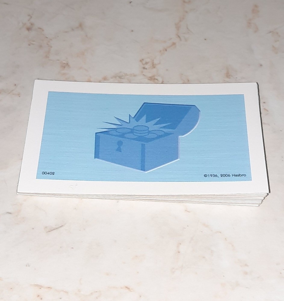 Here & Now Monopoly Board Game Replacement Piece Cards