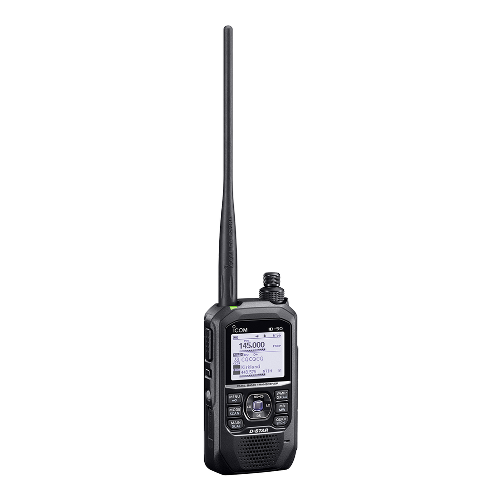 Icom ID-50A VHF/UHF D-STAR Handheld Transceiver