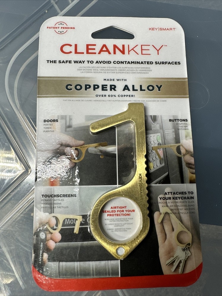 Clean Key Copper Alloy **The Safe Way to Avoid Contaminated Surfaces**
