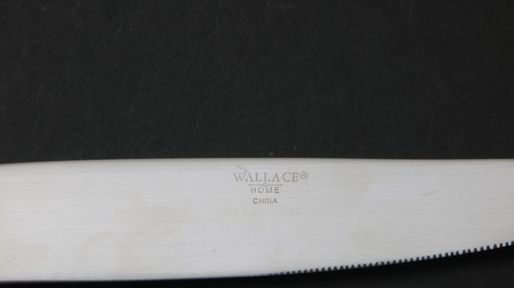Wallace Silver Delaney Dinner Knife 9 1/2" Glossy