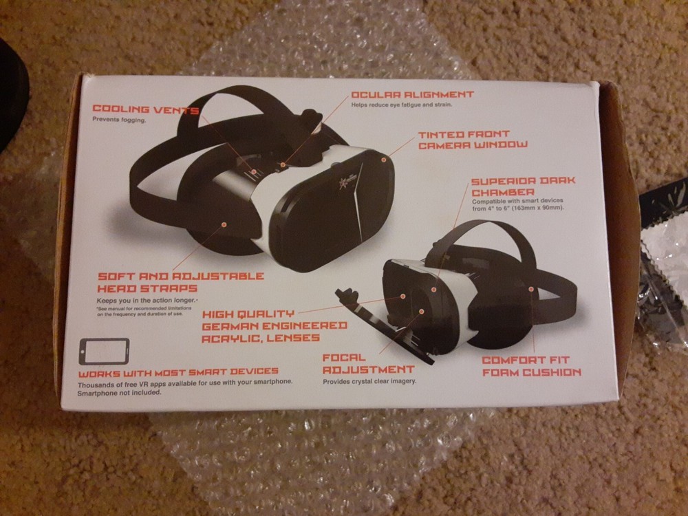 VR Headset Dynamic Virtual Viewer (DVV) Beginner Virtual Reality Headset See Des