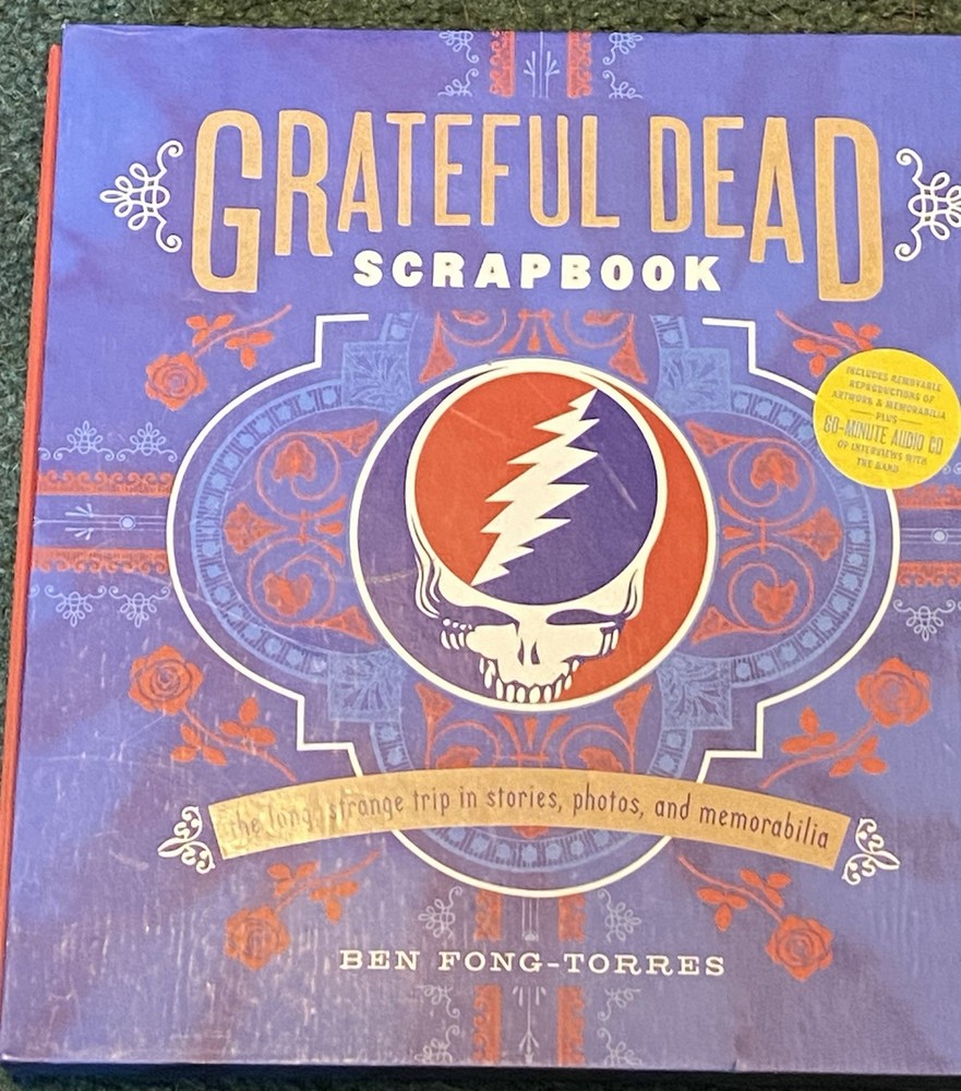Grateful Dead Complete Lyrics Book & Scrapbook BOTH BOOKS