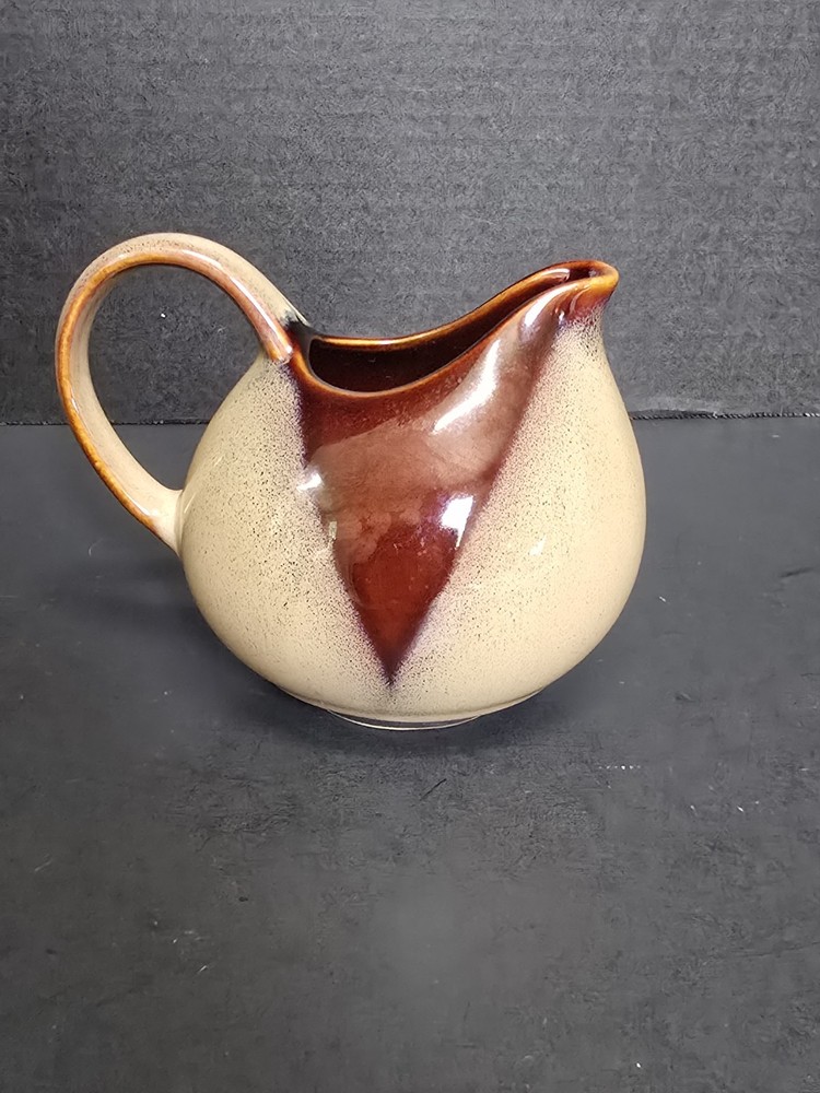 Sango China Nova Brown Stoneware Creamer Pitcher #4933 China 4.??" Replacement