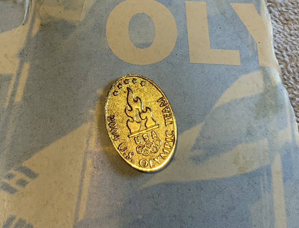 2004 Athens Greece USA Olympic Team Pin