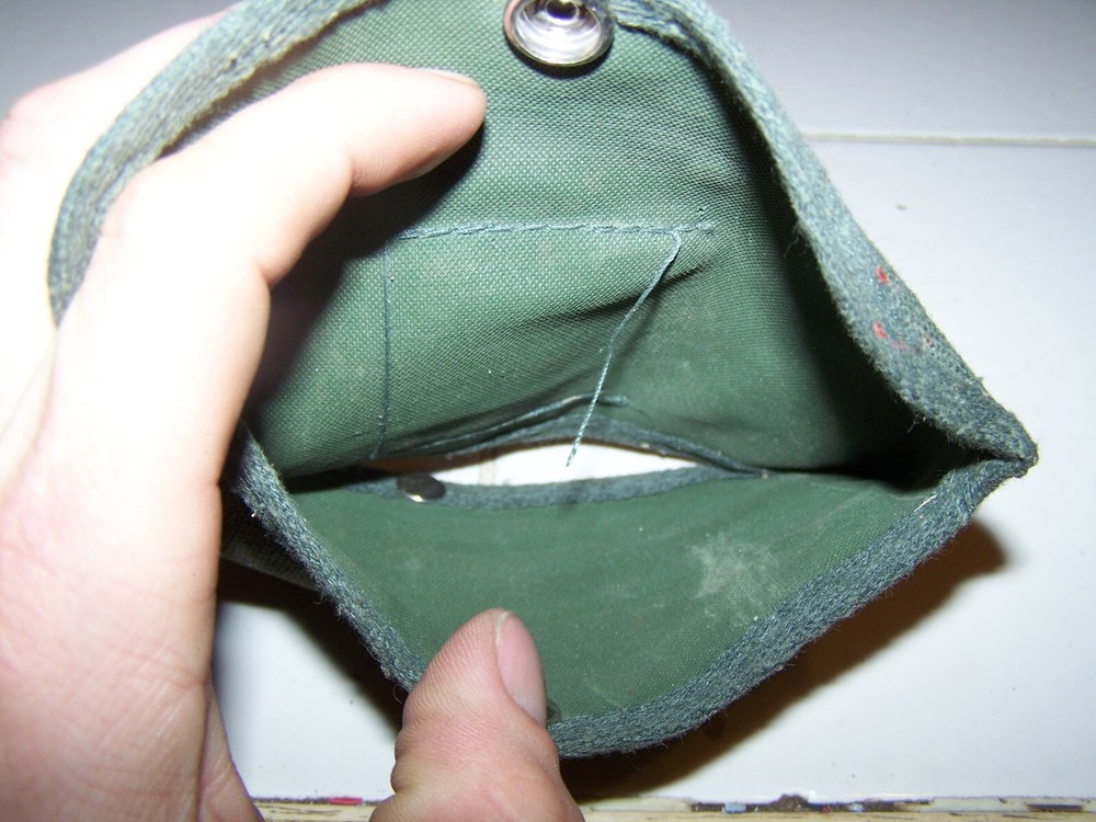 Vintage Olive Drab Military Style Canvas Axe Sheath