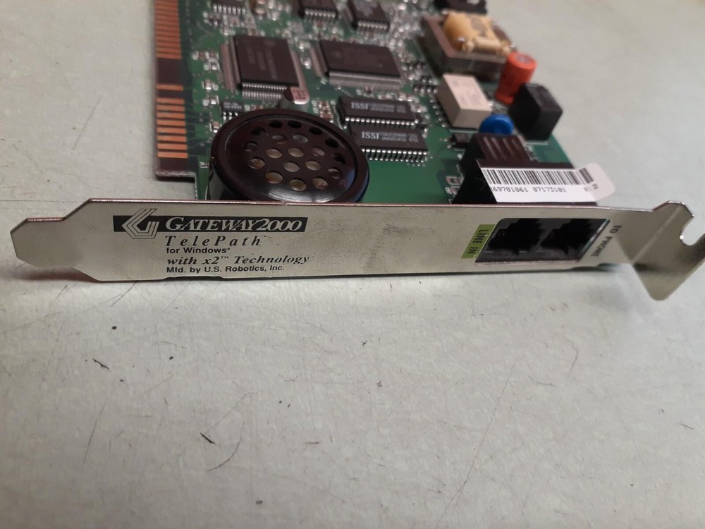 Gateway USR ISA 56k Fax Modem Card 6000728