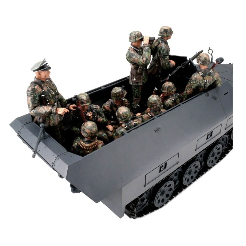 1/16 scale figures Sd.Kfz.251 crew set, plane tree camouflage, spring