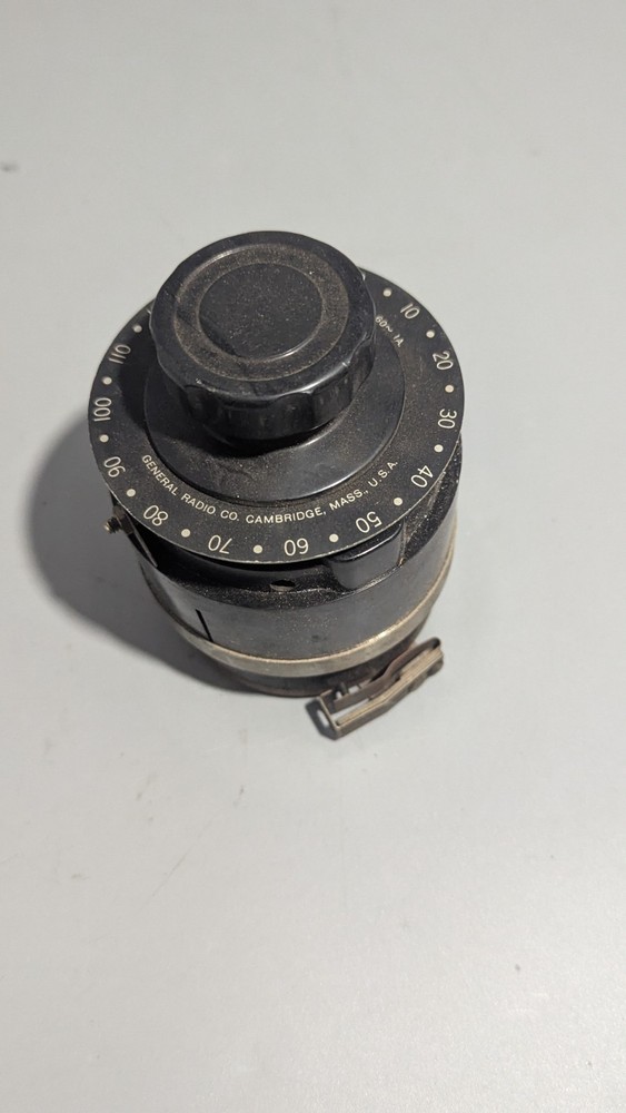 General Radio Type 200 B Variac Adjustable Transformer