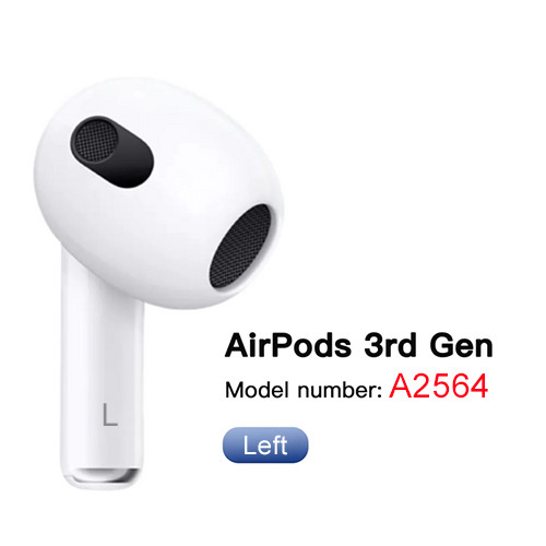 New Apple Airpods 3rd Generation - LEFT SIDE A2564 ONLY - for Replacement