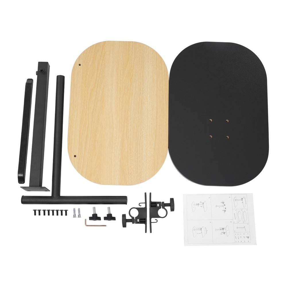 C-shaped Side Table Small Coffee Table Height Adjustable Bed Sofa Side Table