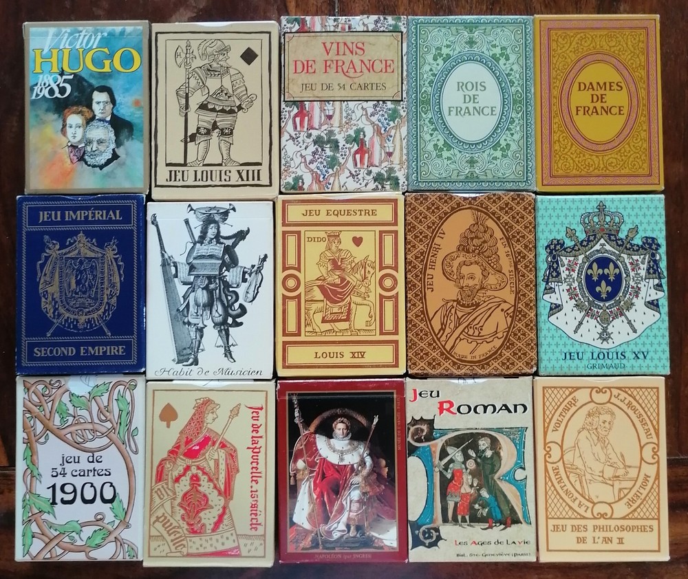 Lotto Carte Da Gioco Francesi