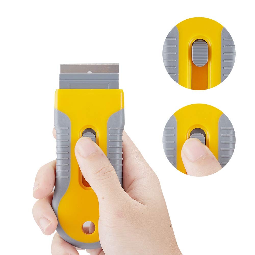 Razor Blade Scrape with 15pcs Extra Blades, Scraper Tool, Blade...