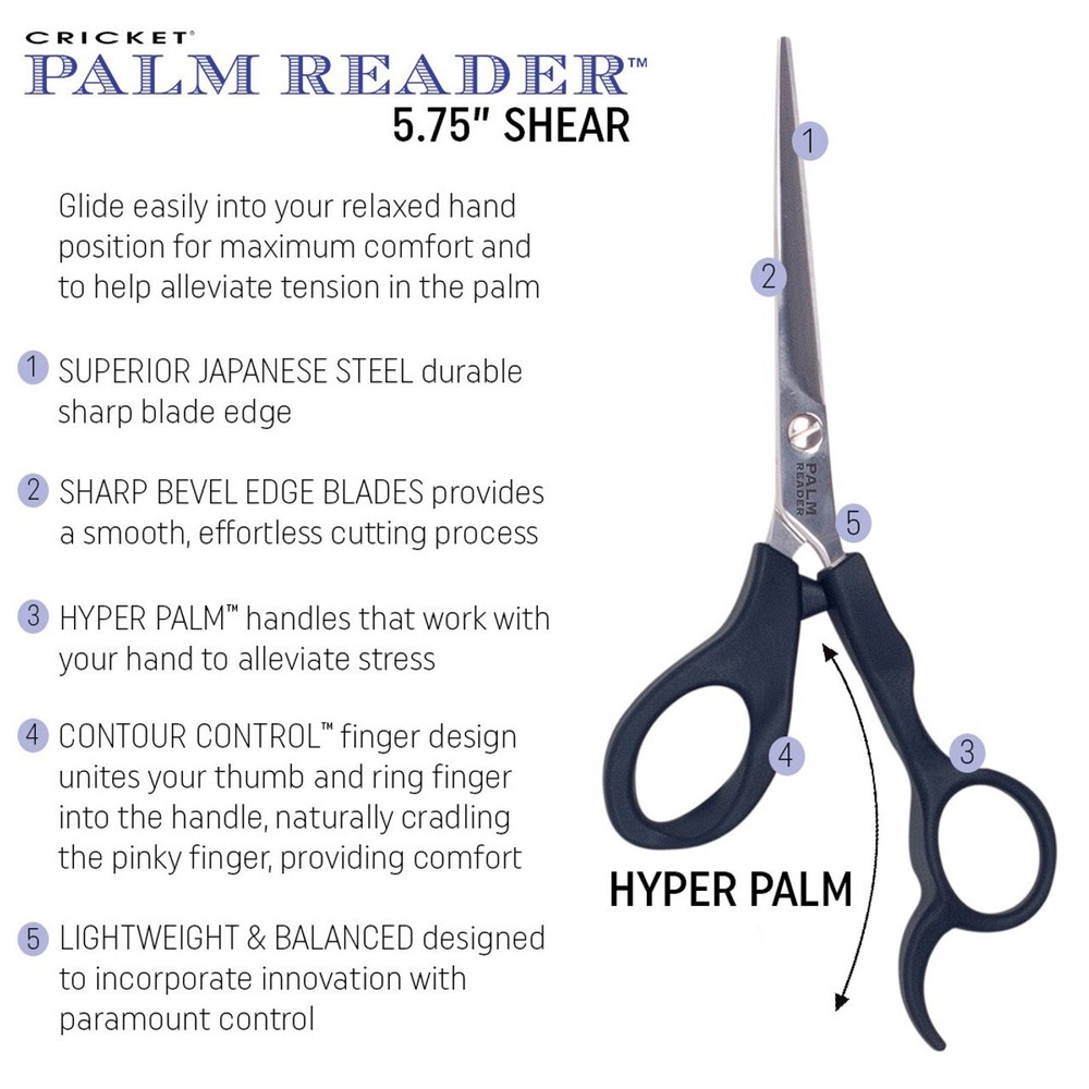 Cricket Palm Reader 5.75" Shear #5517310