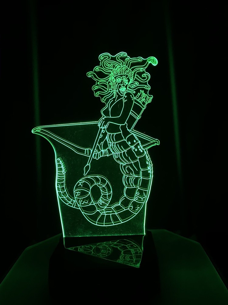Medusa Horror Mythology Light