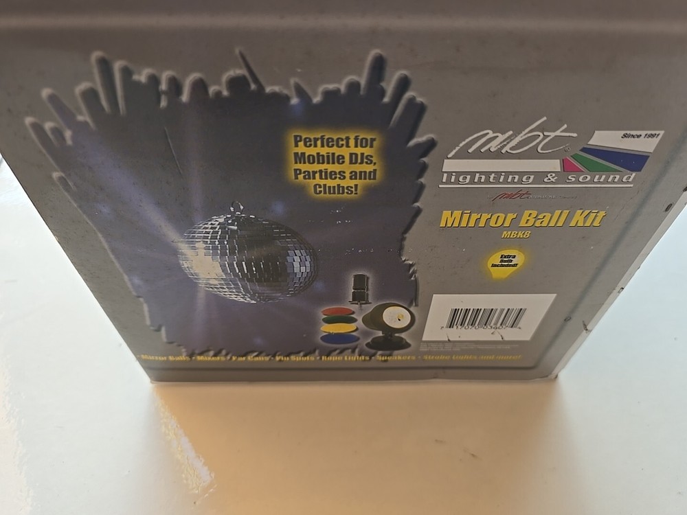 MBT Lighting MBK8 Mirror Ball