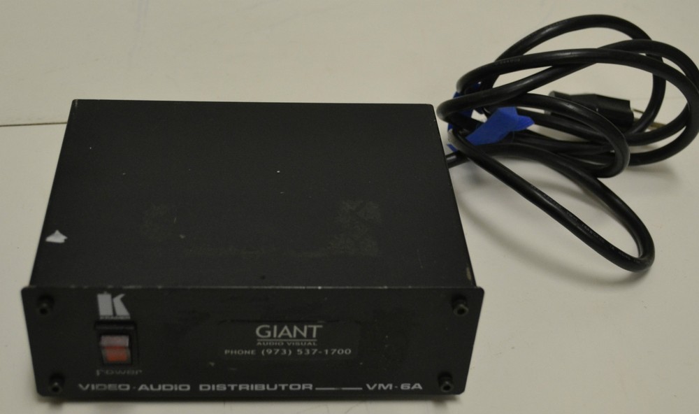 KRAMER VM-6A VIDEO AUDIO DISTRIBUTOR 110-120V