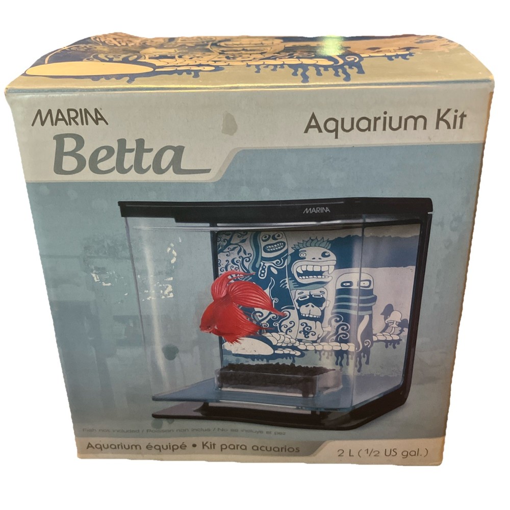 Marina Betta Aquarium Kit with Heater