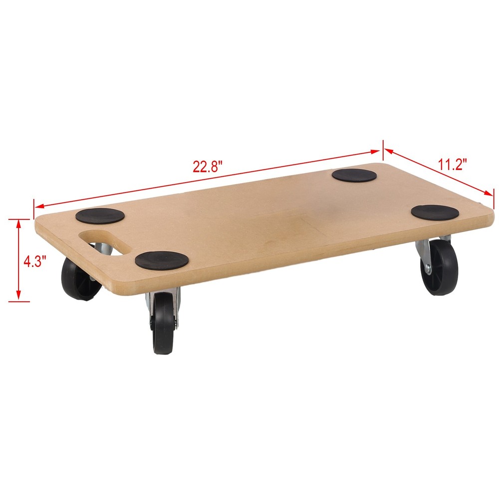 Furniture Dolly Heavy Duty 500Lbs Capacity 2pc Platform Movers