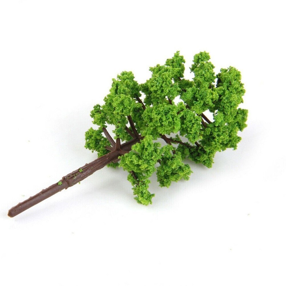 For N / OO Gauge Layouts Basic Scenery & Trees Model Trees 50mm? Trees 12pcs