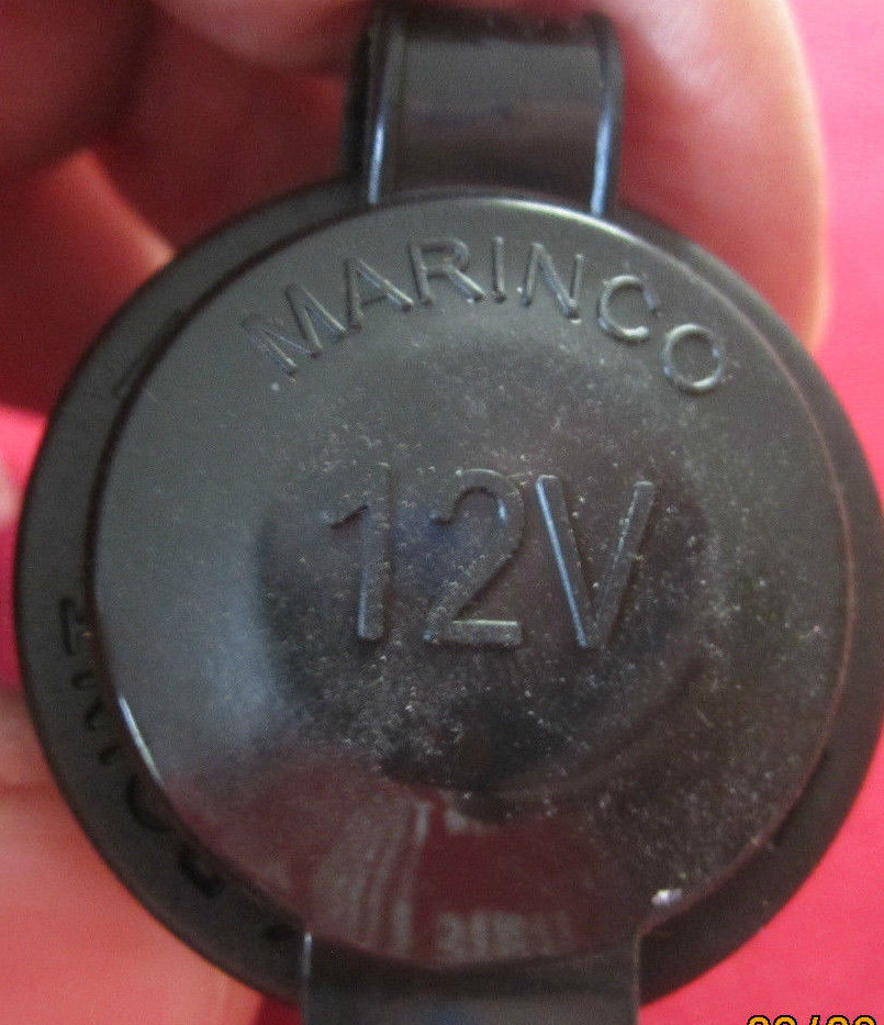 MARINCO 12 VOLT MARINE ACCESSORIES PLUG/SOCKET P-12VRC