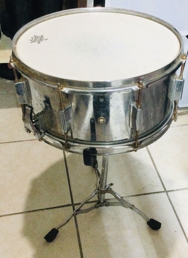 Percision Percussion Snare Drum with Stand Made In Taiwan