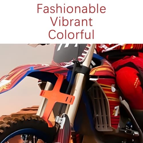 Motorcycle Suspension Fork Support Guard Transportation Protector, Orange