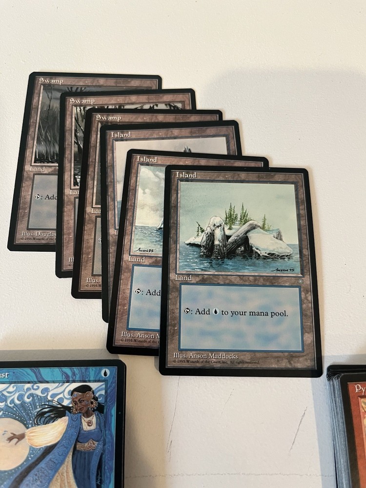 MTG Ice Age Complete 121 Common Set PLUS 15 Basic Land Set NM PACK FRESH