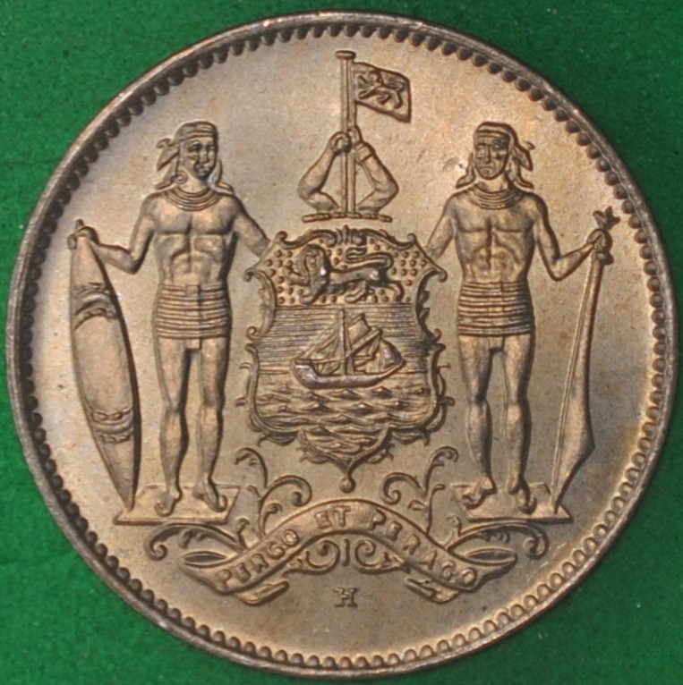 1935H British North Borneo Cent Gem UNC