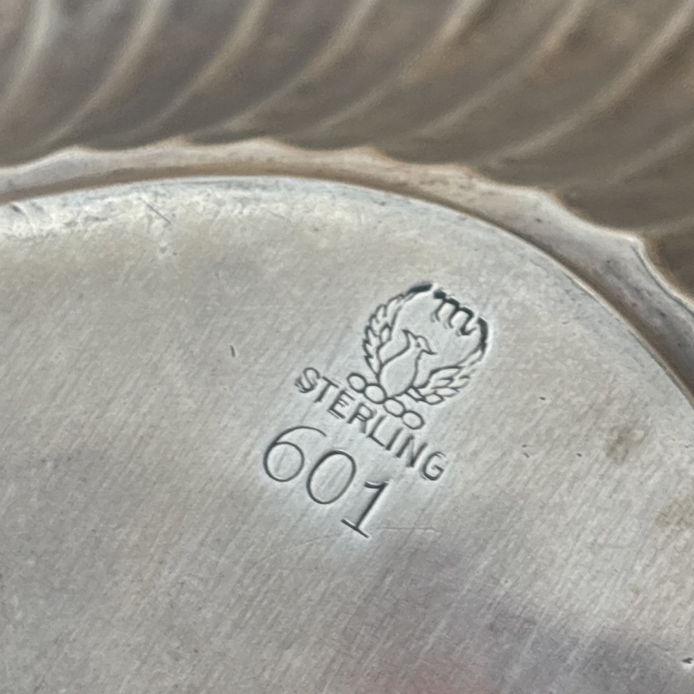 Sterling Silver Bowl w/ Monogram - 217 grams
