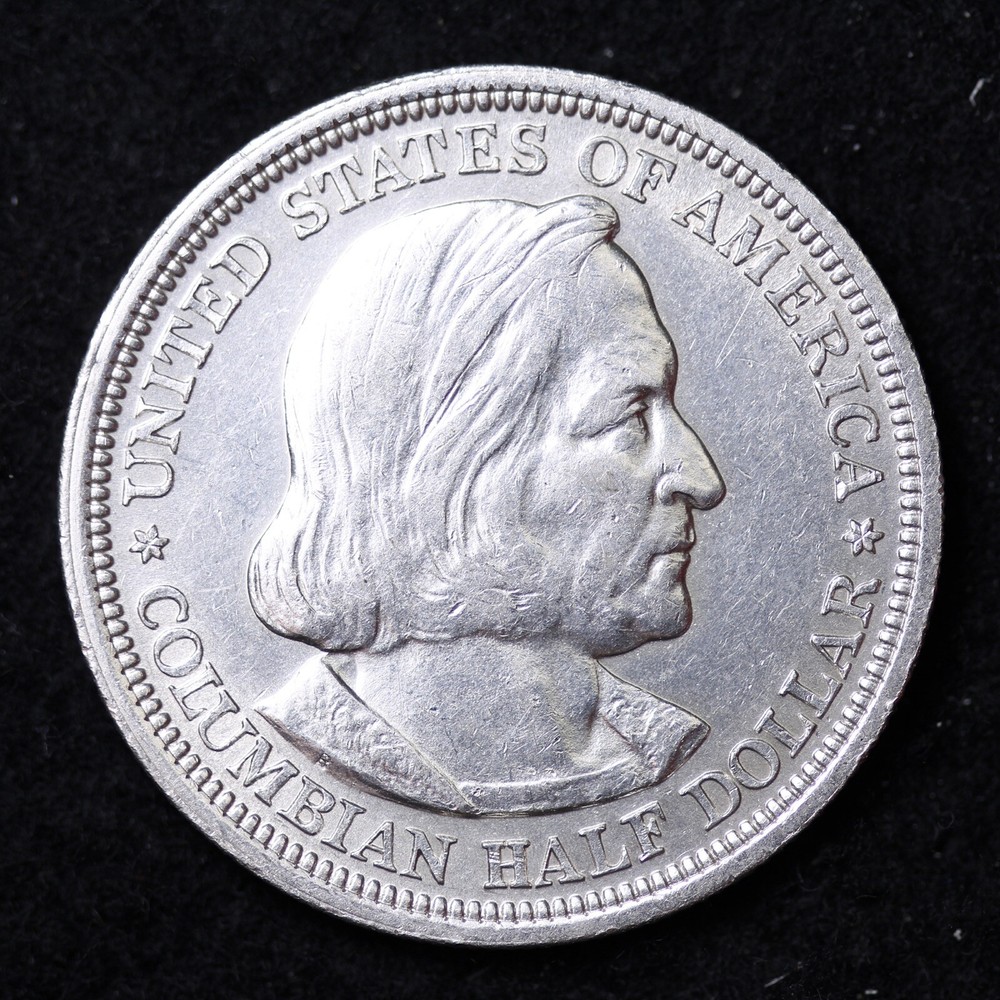 1893 Colombian Expo Commemerative Silver Half B030 YCM