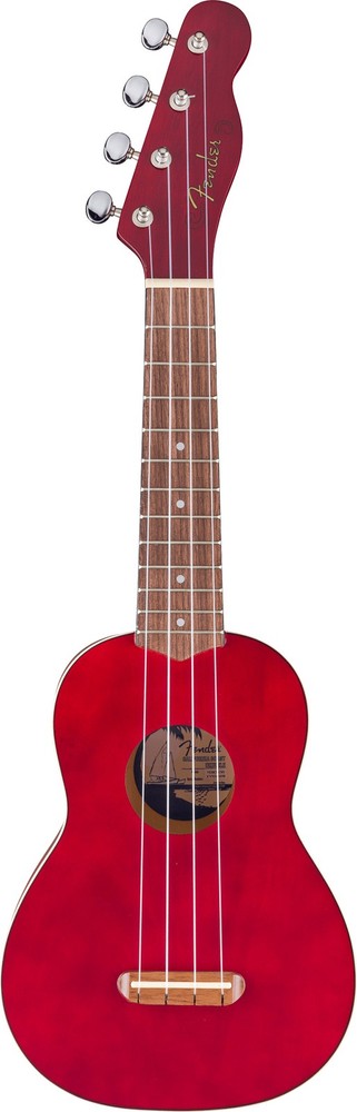 Fender Venice Soprano Ukulele - Cherry