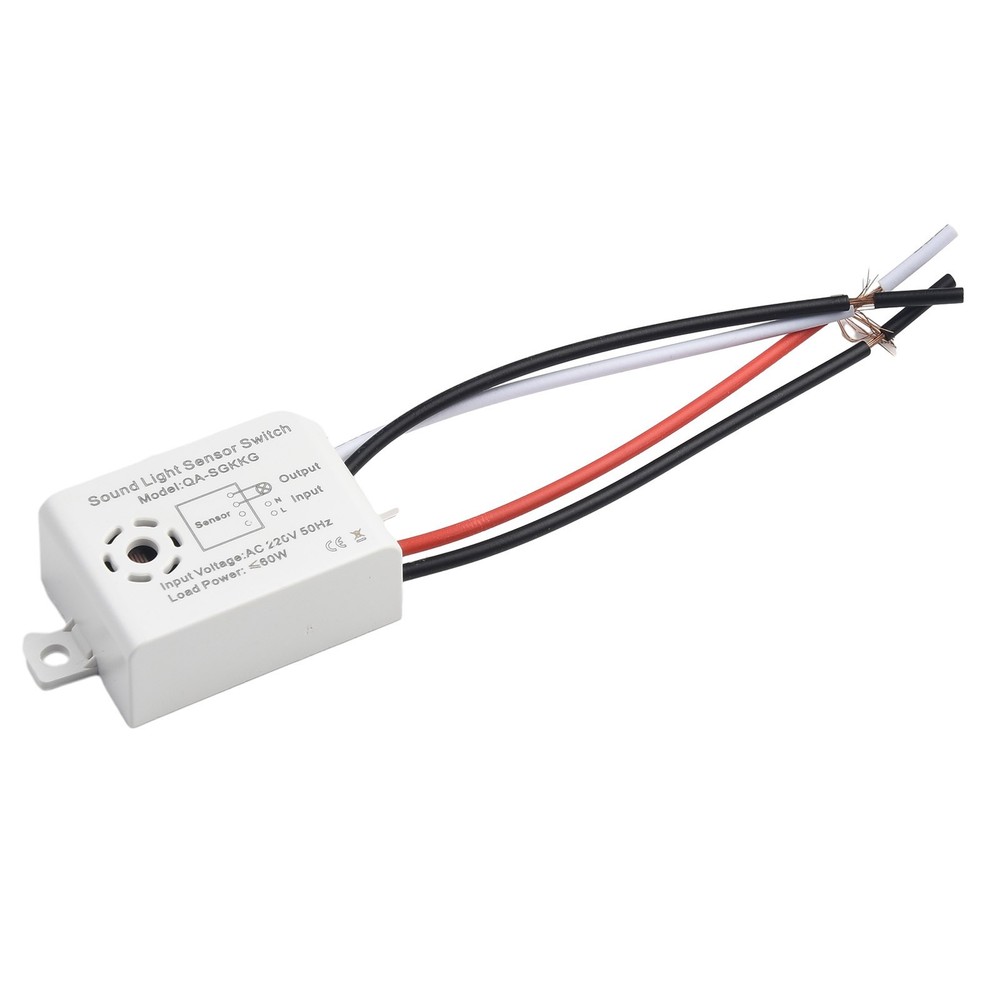 1X Sound Voice Sensor Switch Indoor Automatic Voice Control Sensor Switch New