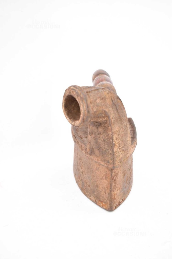 Antique Cast Iron Coal Iron