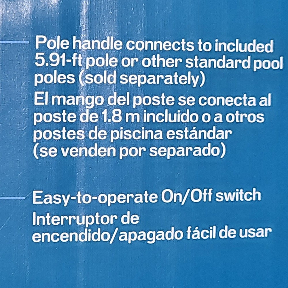 Project Source Handheld Pool Vacuum #RPV20-PS