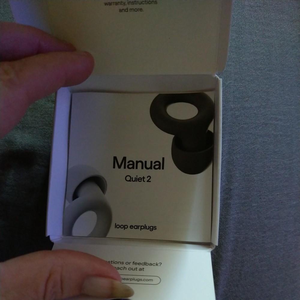 Loop Quiet 2 Earplugs Noise Reducing Ear Plugs VIOLET 14 Db Open Box