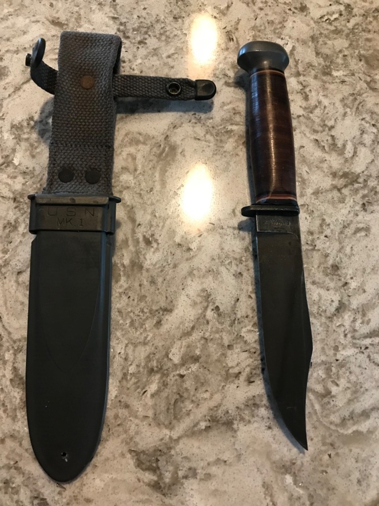 WWII US NAVY MK 1 KNIFE