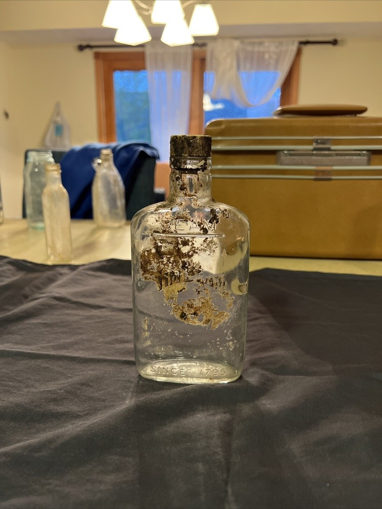Antique Bottle With Cap, 1705