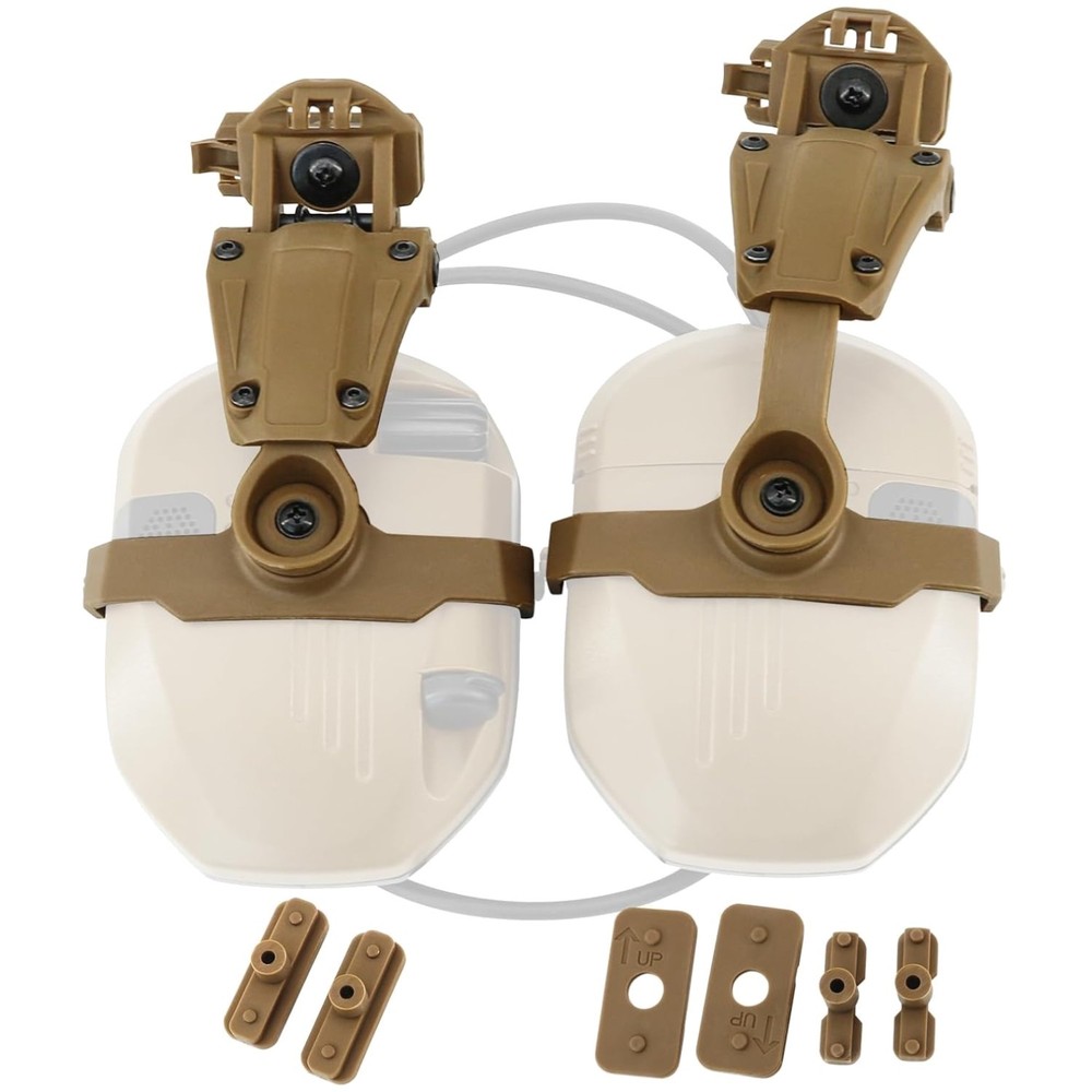 Tactical Helmet Rail Adapter - Fits Walker's Razor