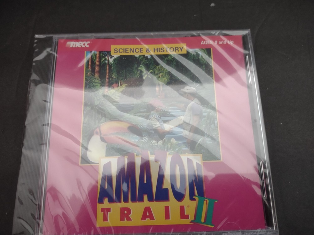 Amazon Trail II - Science & History - CD-Rom WINDOWS 95 - NEW w/ Manual