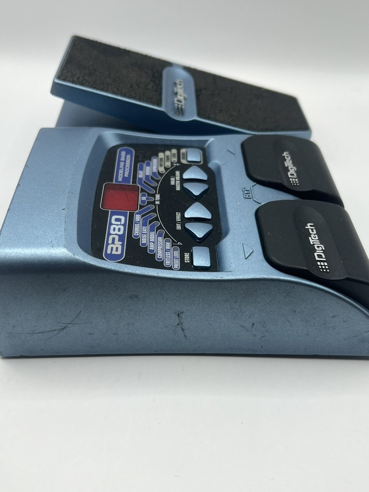 DIGITECH BP80 MODELING BASS PROCESSOR GUITAR EFFECTS PEDAL ~ AS IS ~ READ