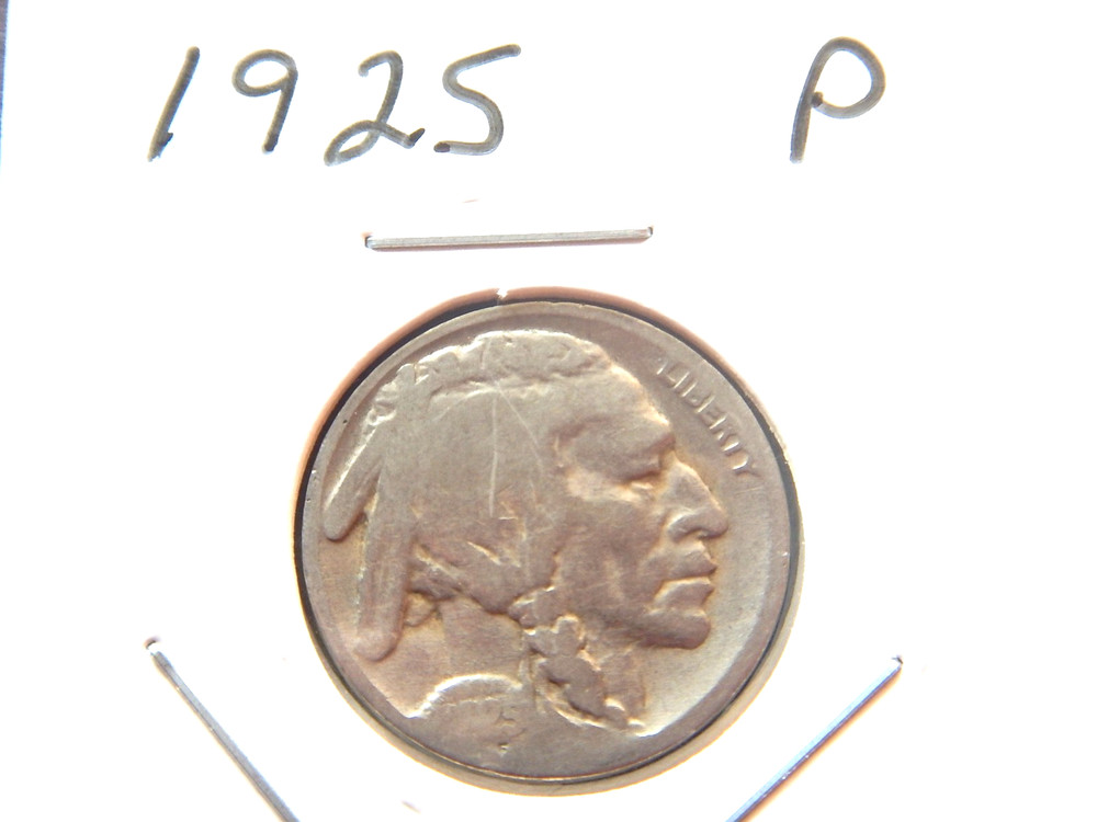 1925 (P) Indian Head/Buffalo Nickel