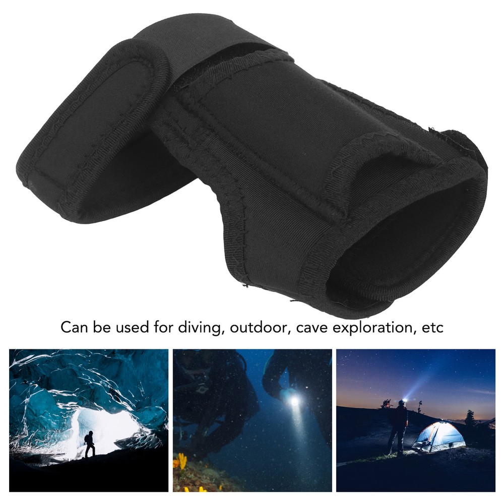 Diving Flashlight Holder Sturdy Nylon Arm Mount For Diving